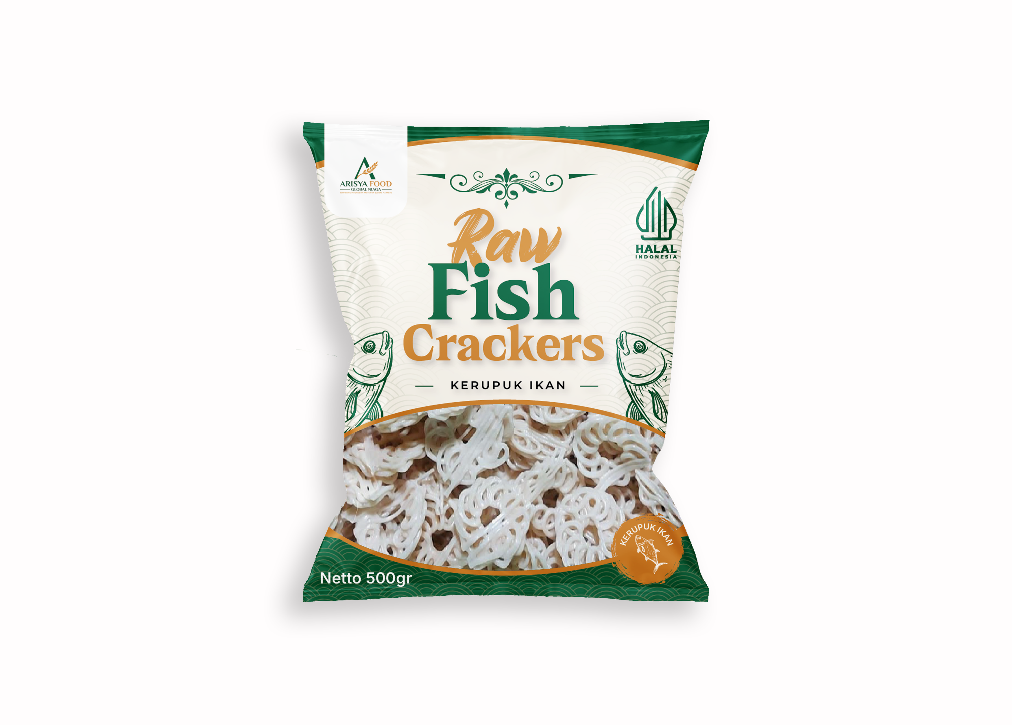 Raw Fish Crackers (Kerupuk Ikan)